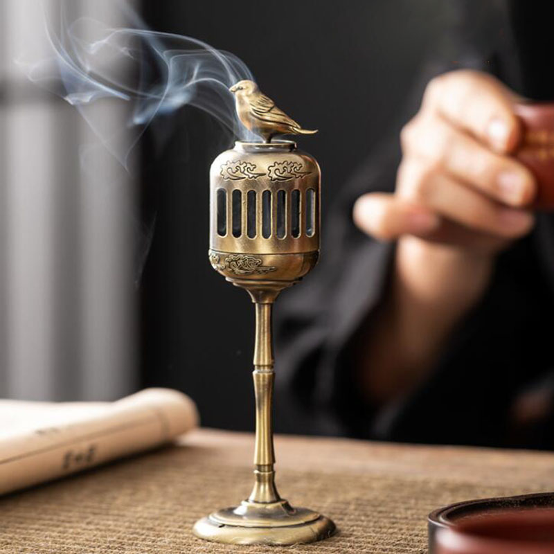 Home Fragrance Lamp - Matel Magpie Oyuk Lamba Sandal Ağacı