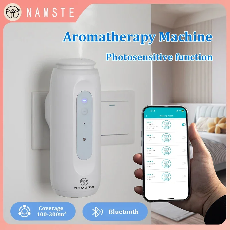 Home Fragrance Essence - NAMASTE Taşınabilir Akıllı Difüzör 300m3 Bluetooth