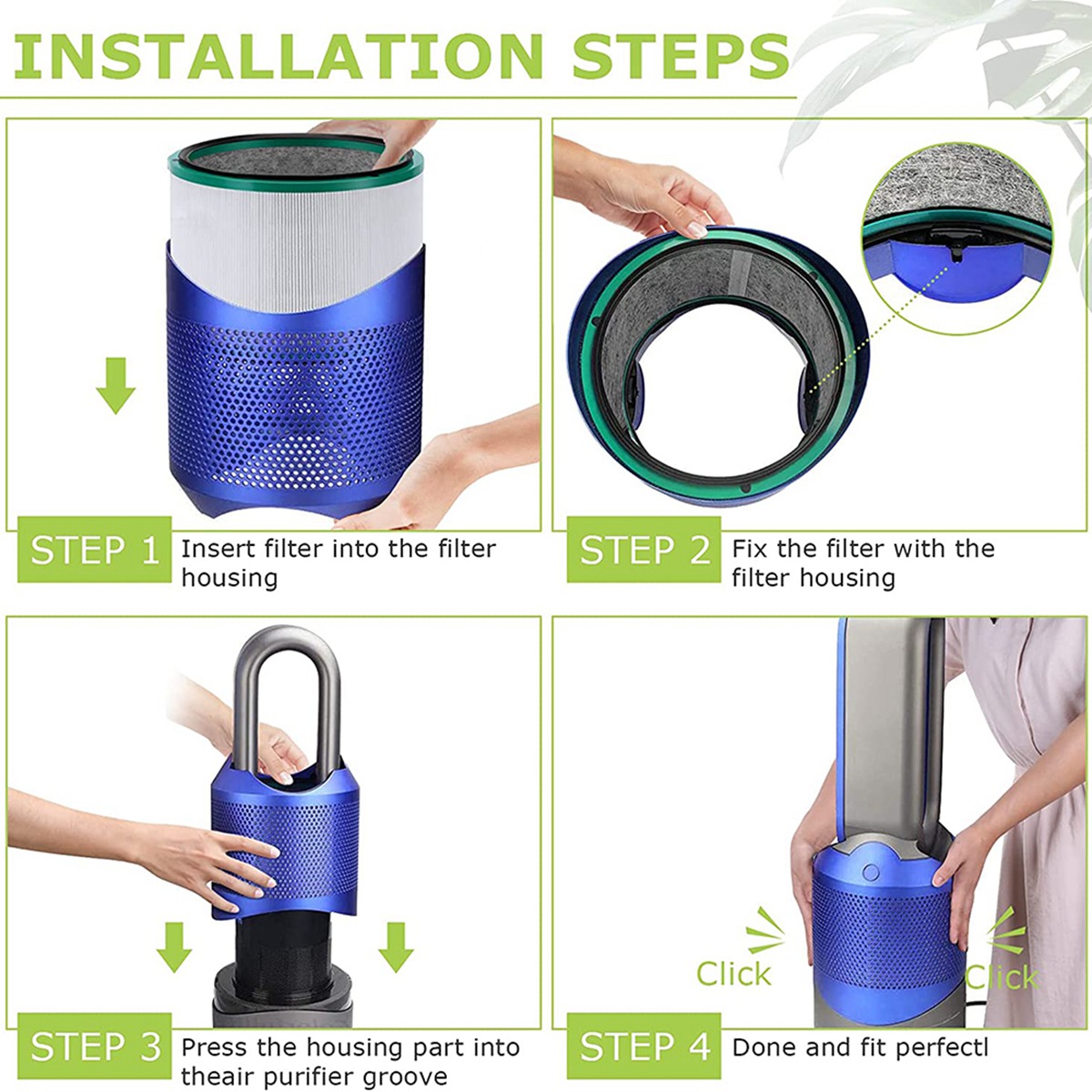 Dyson Fan Pure Cool - HGHO Yedek Filtre Dyson Pure Cool