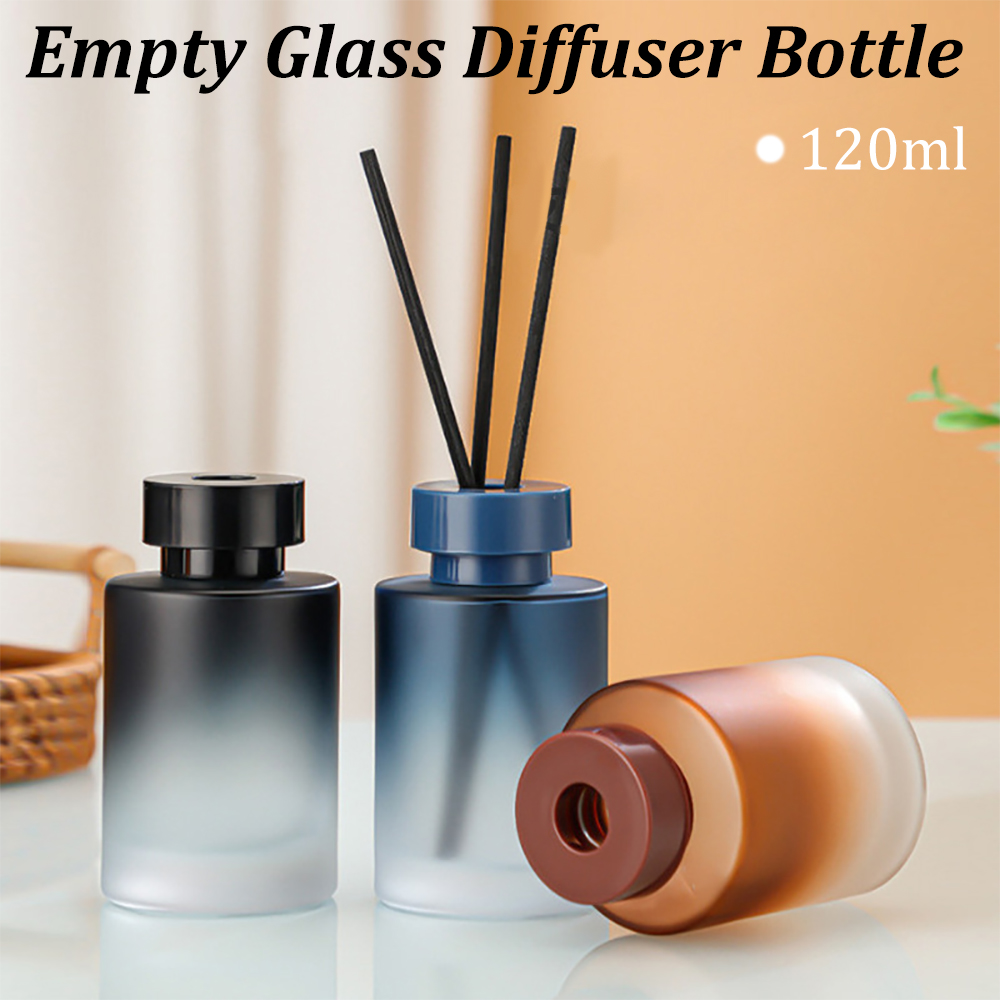 Home Fragrance Diffuser Refills - 120ML Boş Cam Difüzör Şişesi, Doldurulabilir
