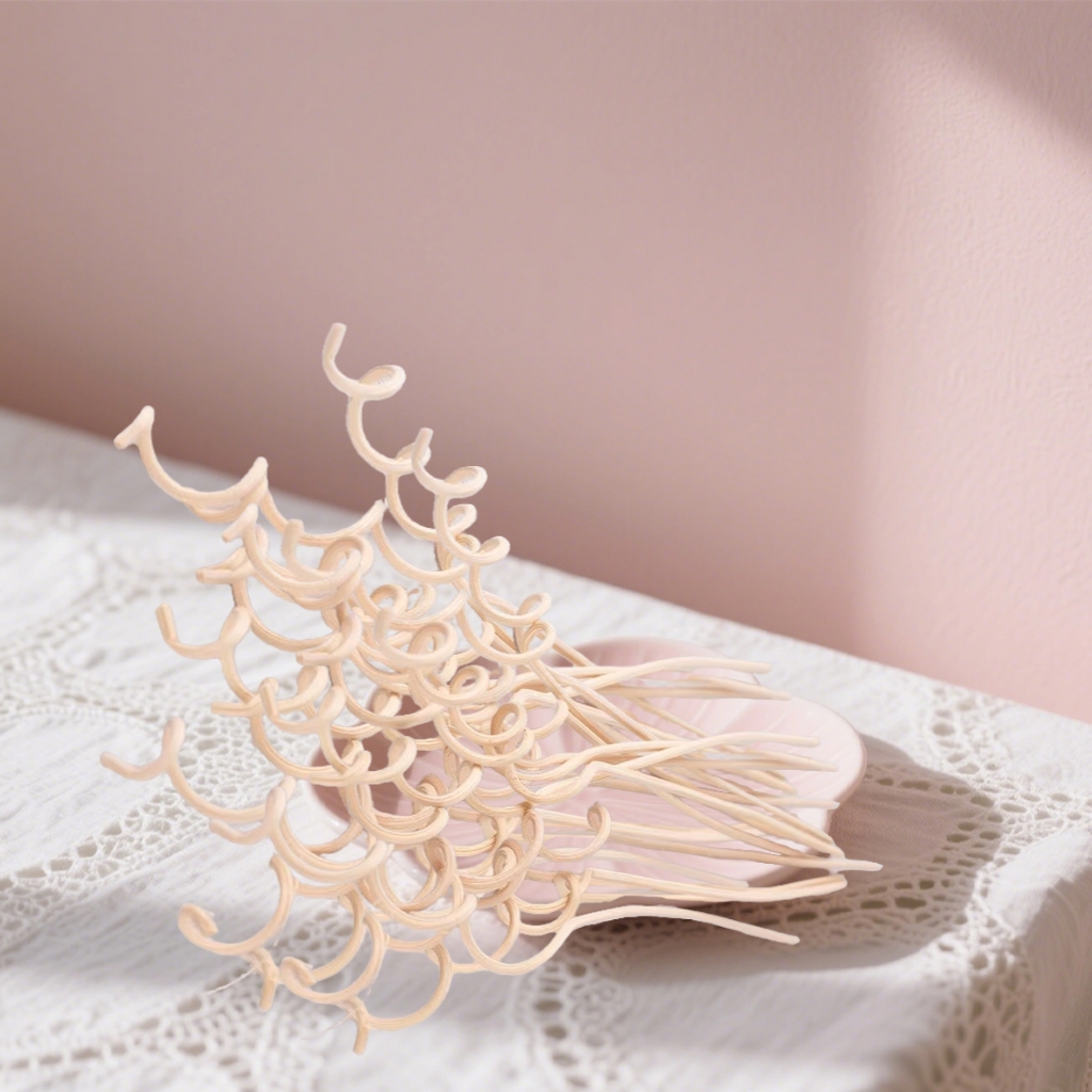 Home Fragrance Diffuser Refills - 10 adet Uzun Dalgalı Difüzör Çubukları