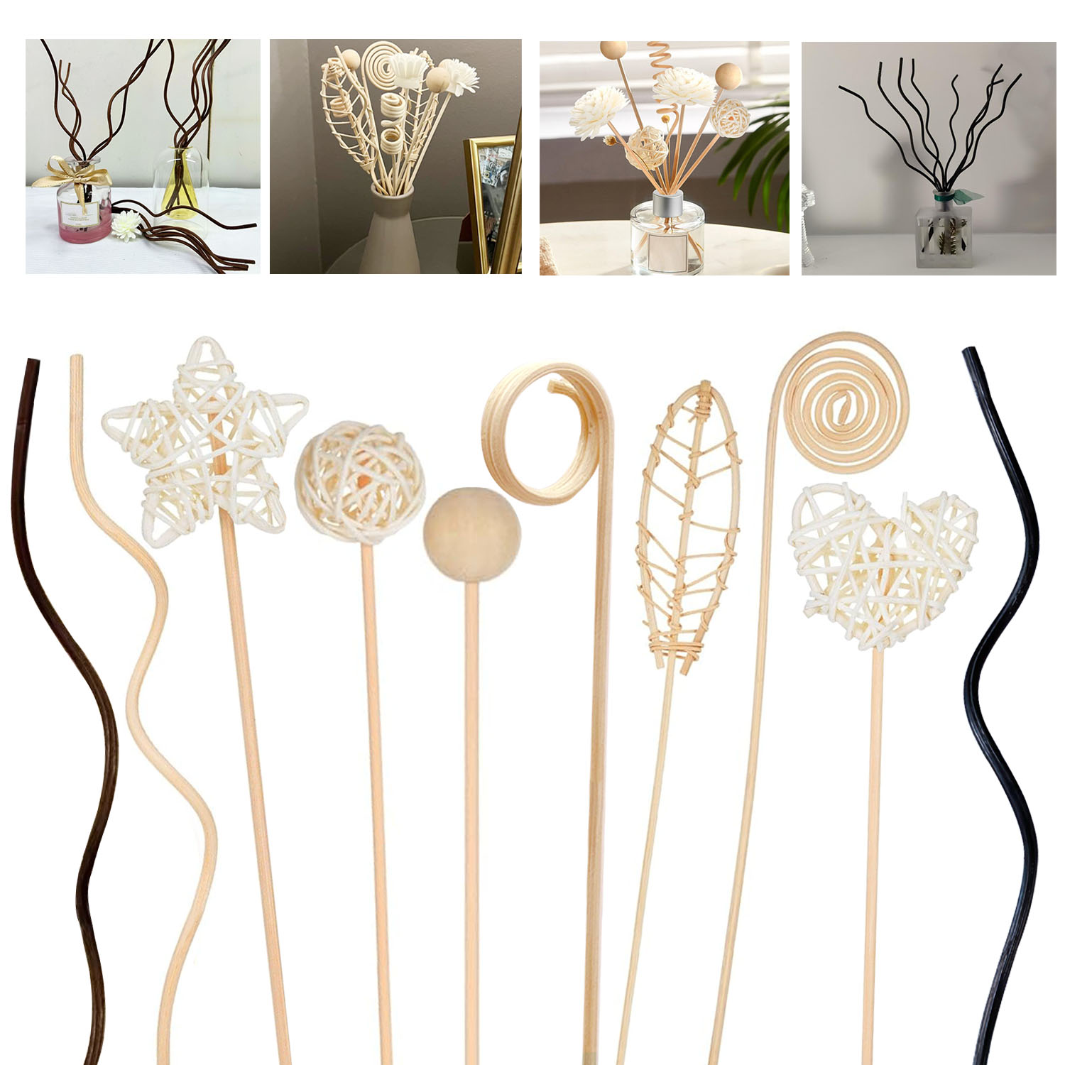 5/15 adet uzun dalgalı kamış d - Home Fragrance Diffuser Refills incelemesi ve fiyatı