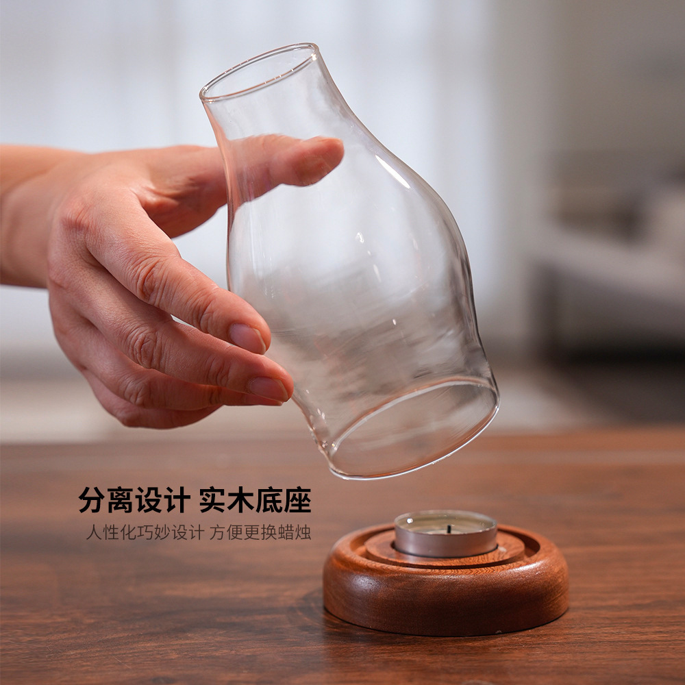 Şeffaf Cam Mumluk. Ev Tipi Vin - Home Fragrance Lamp incelemesi ve fiyatı