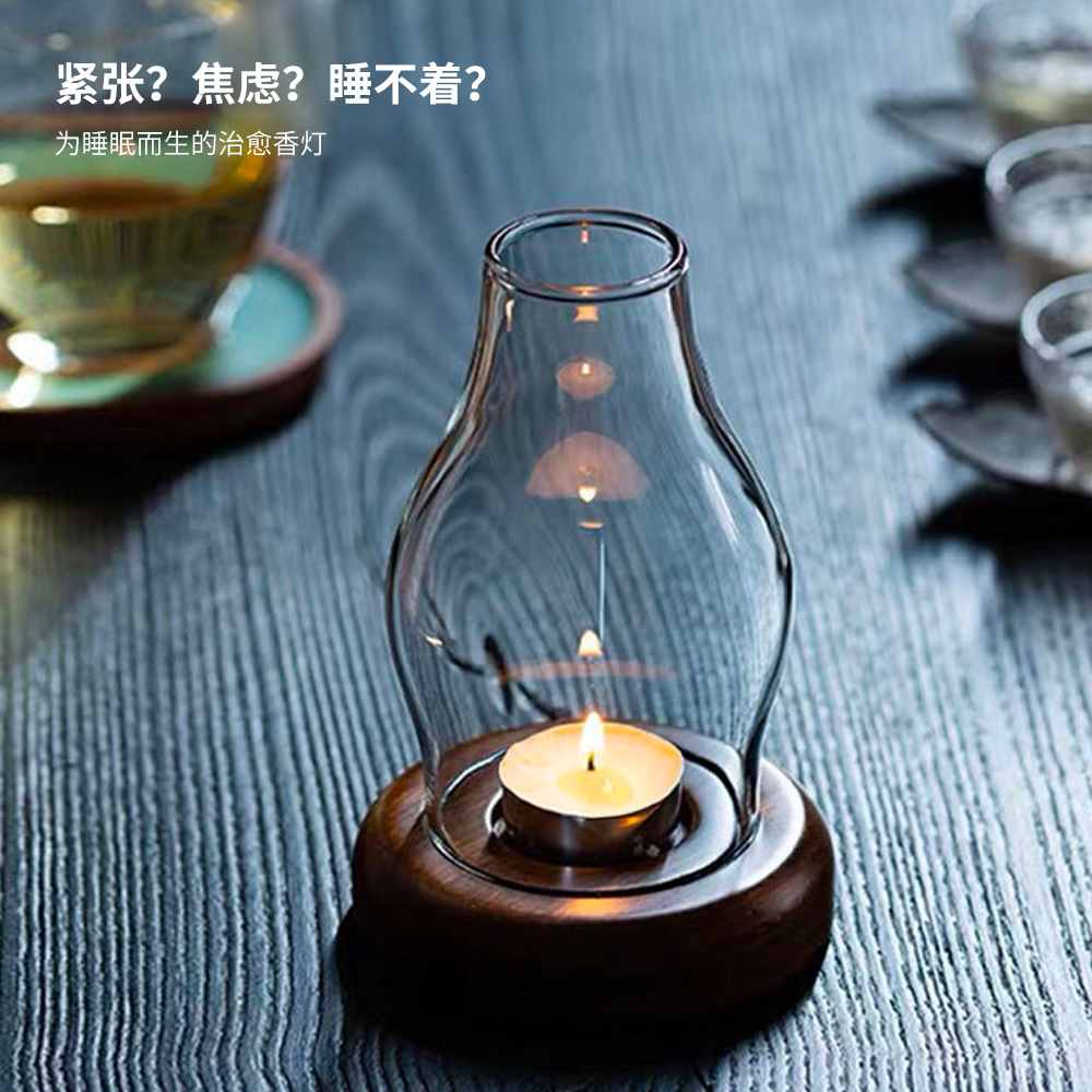 Şeffaf Cam Mumluk. Ev Tipi Vin - Home Fragrance Lamp incelemesi ve fiyatı
