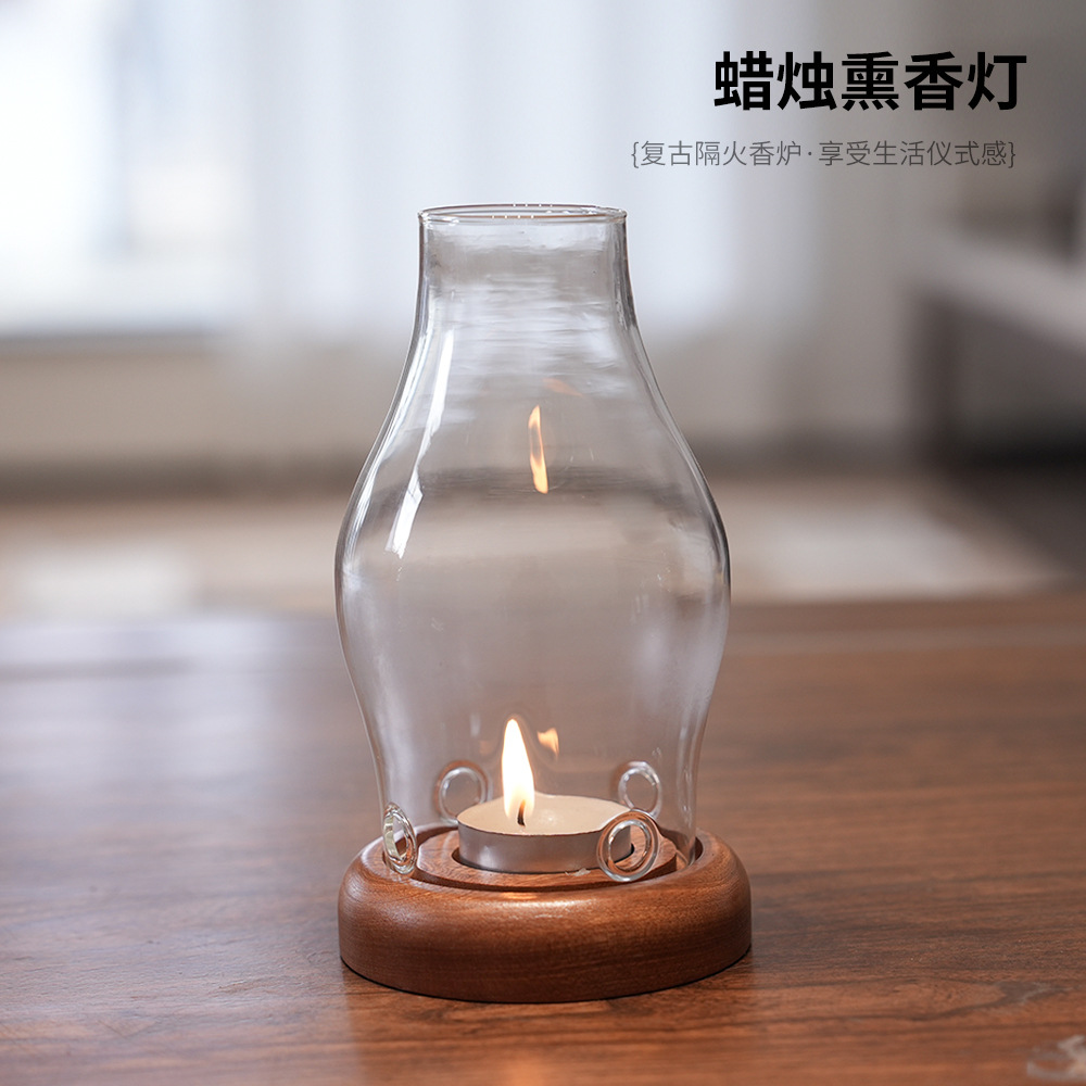 Şeffaf Cam Mumluk. Ev Tipi Vin - Home Fragrance Lamp incelemesi ve fiyatı