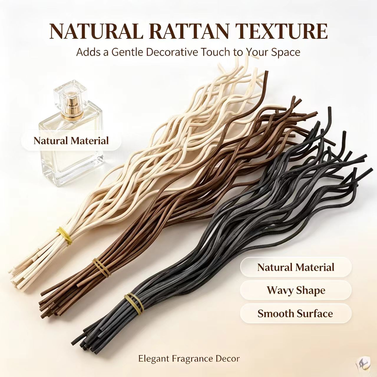 20 adet uzun dalgalı Rattan ka - Home Fragrance Diffuser Refills incelemesi ve fiyatı
