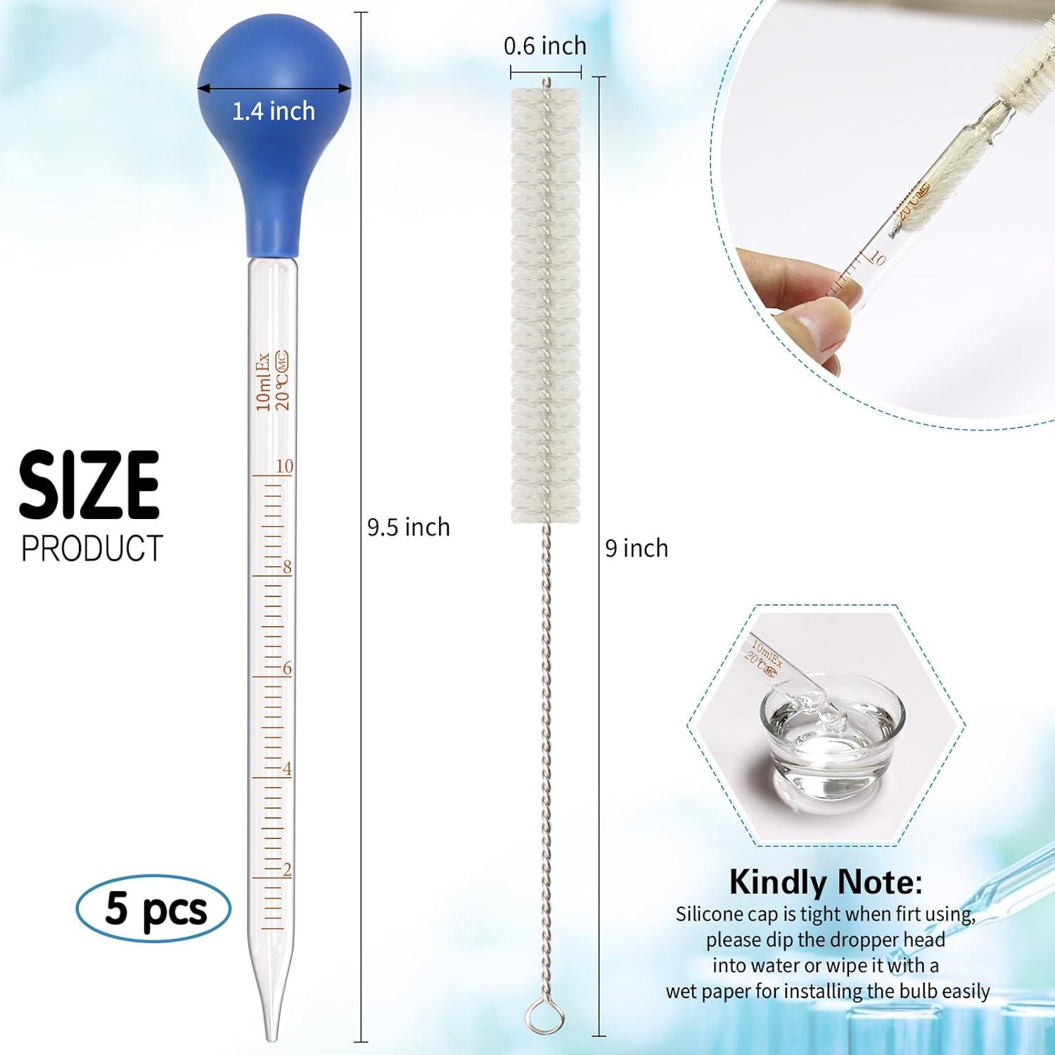 5 Paket 10 ml Cam Pipet Damlal - Fragrance Oil Set incelemesi ve fiyatı