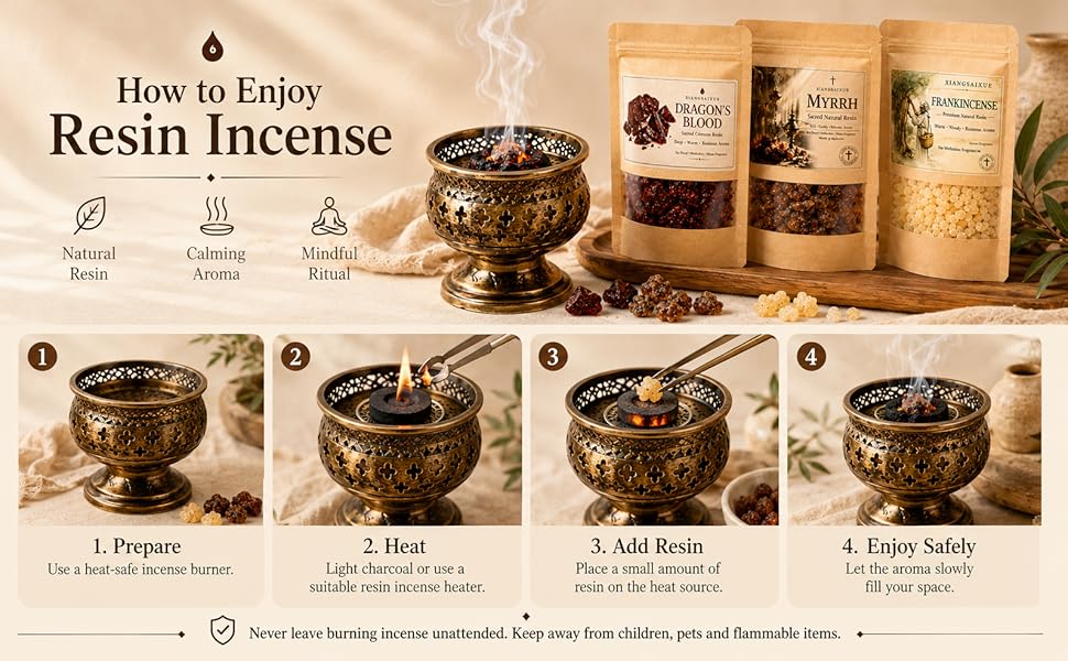 Doğal Reçine Tütsüleri Çoklu Ç - Home Fragrance Types incelemesi ve fiyatı